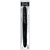 JOCK 16" Tapered Double Dildo - Midnight